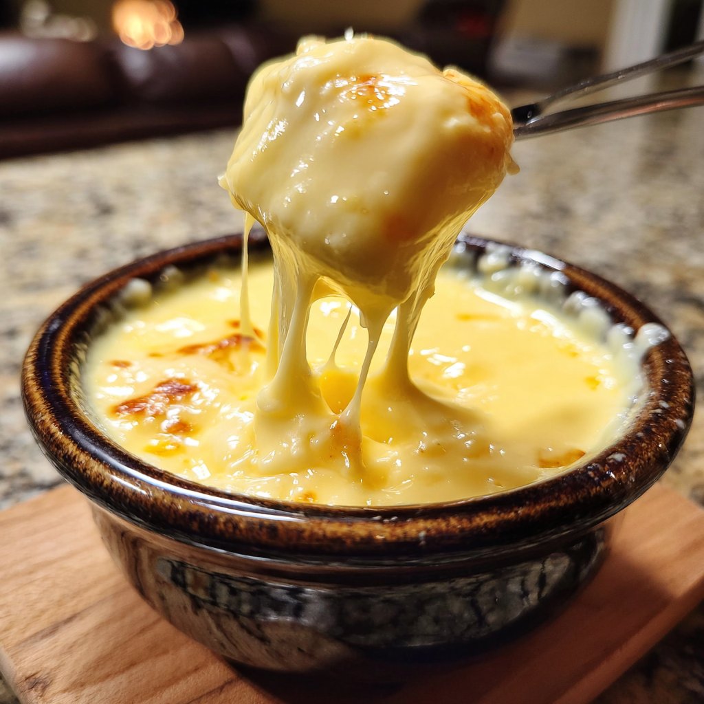 Fondue with Alpine Cheese Blend