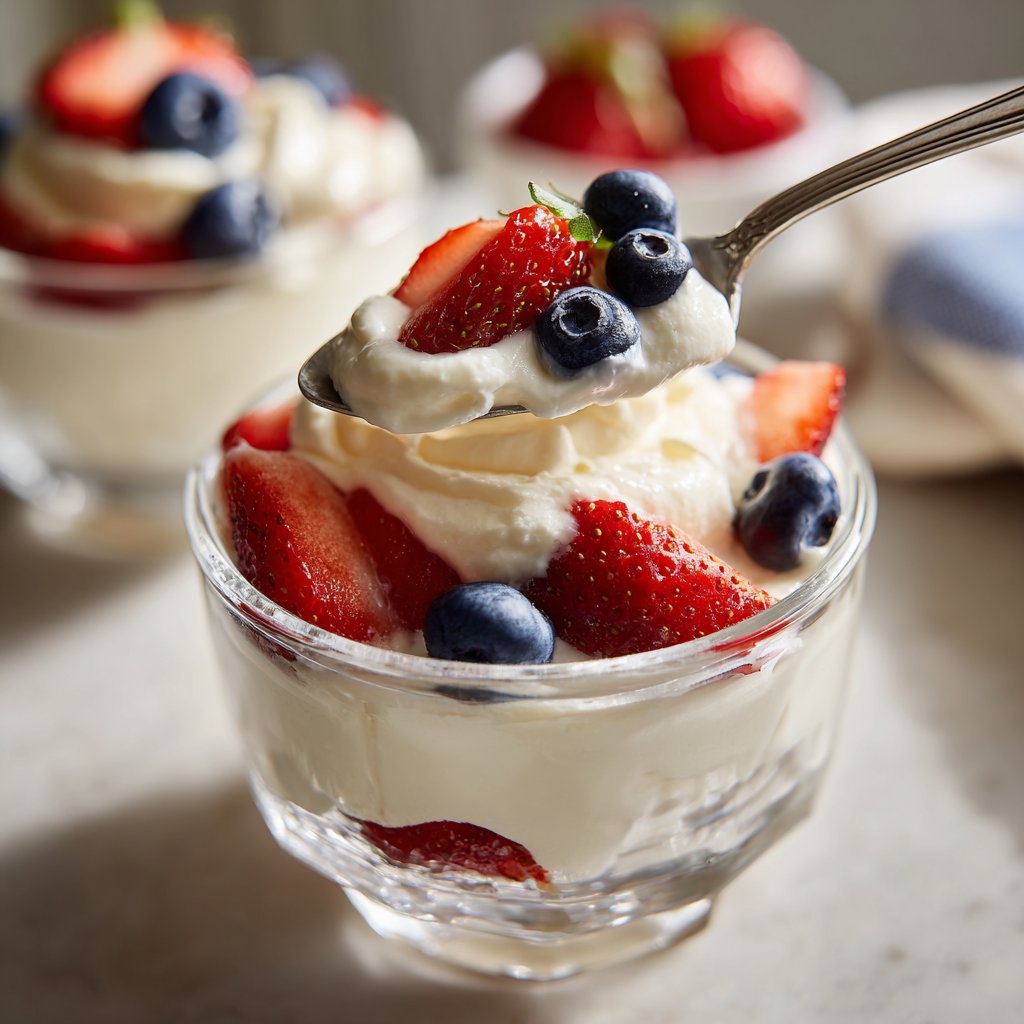 Vanilla Berry Yogurt Parfaits