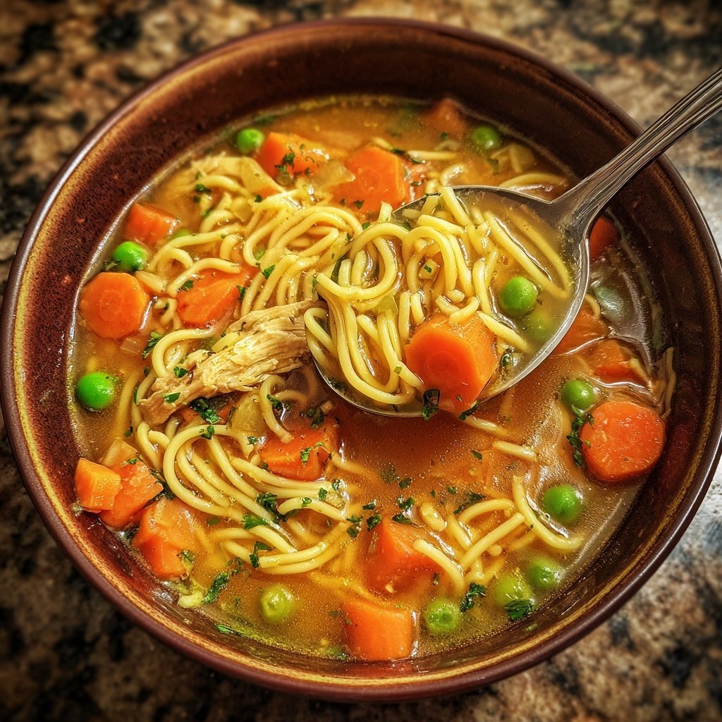 Chicken Vegetable Noodle Soup