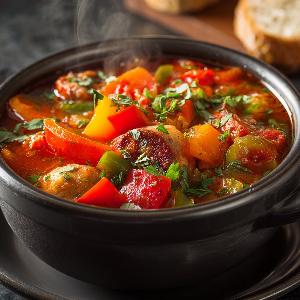 Healthy Crockpot Italian Vegetable Stew