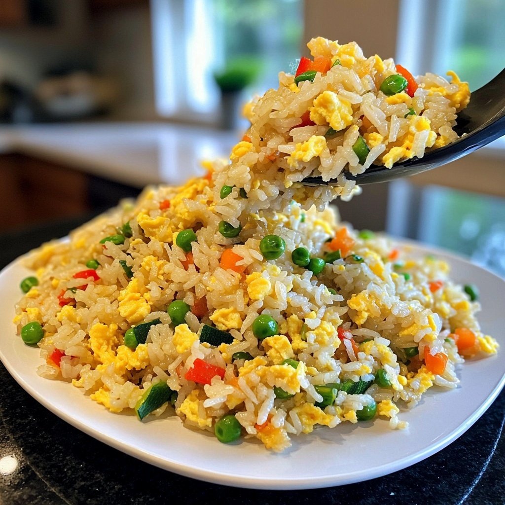 Easy Egg Fried Rice Just Like Chinese Takeout