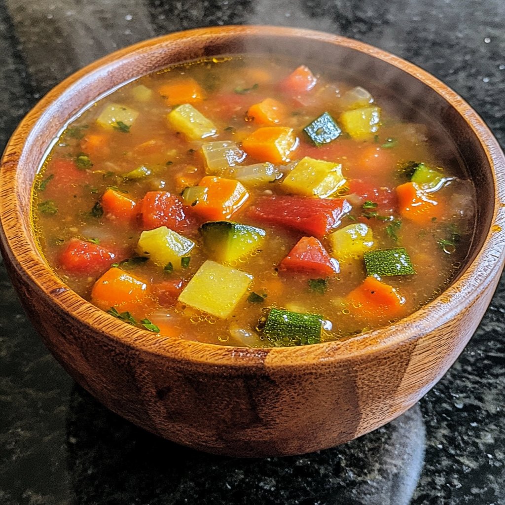 Quick Vegetable Soup Recipe
