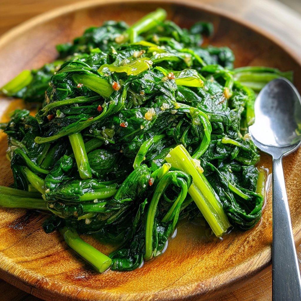 Jamaican Garlic Greens