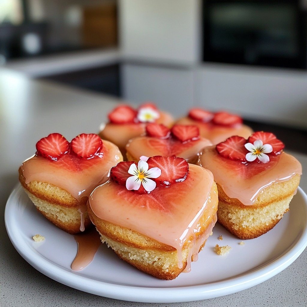 Cute Mini Heart Cake Ideas