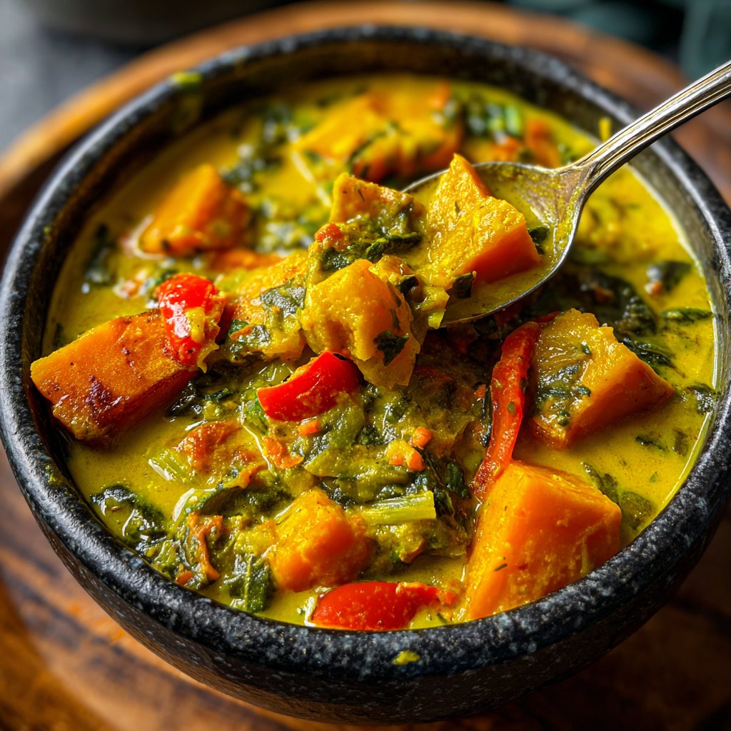 Jamaican Coconut Vegetable Curry