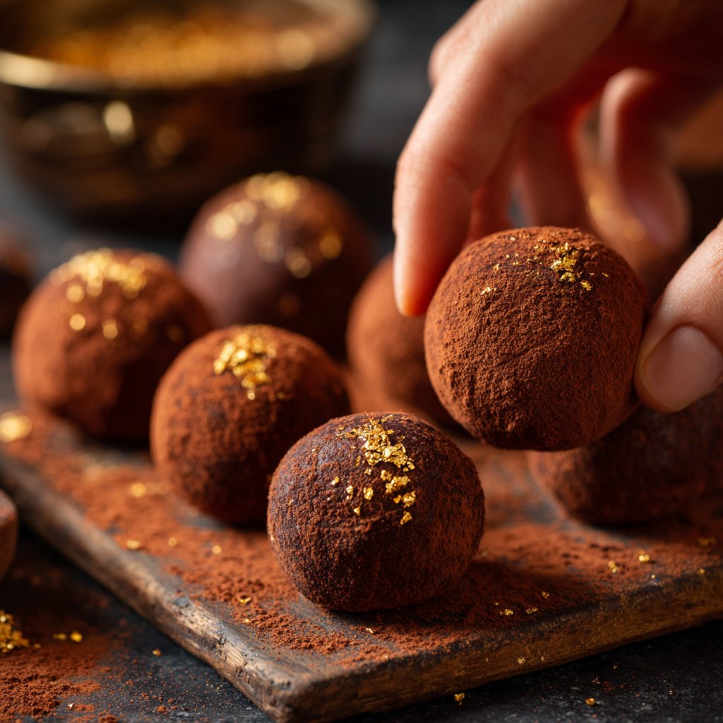 Valentines Treats Chocolate Truffles