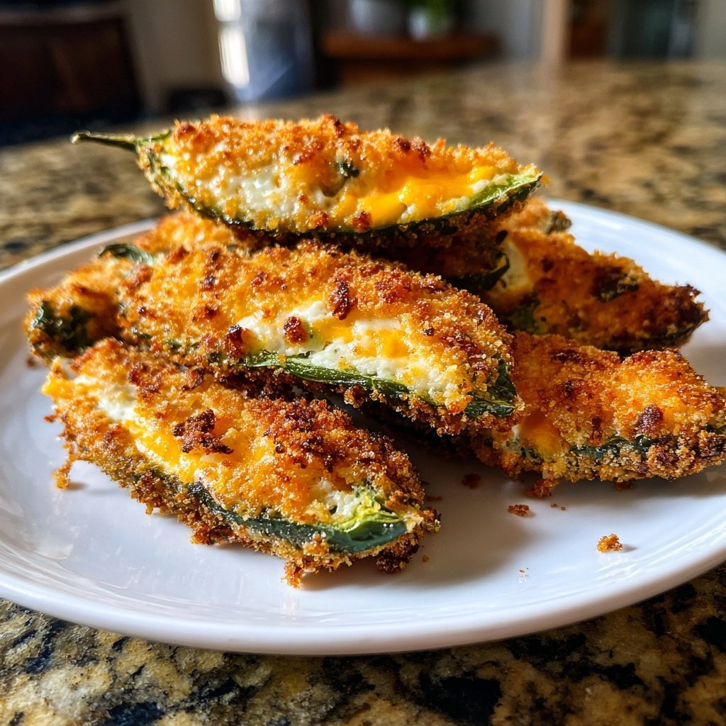 Jalapeno Poppers with Panko Crust