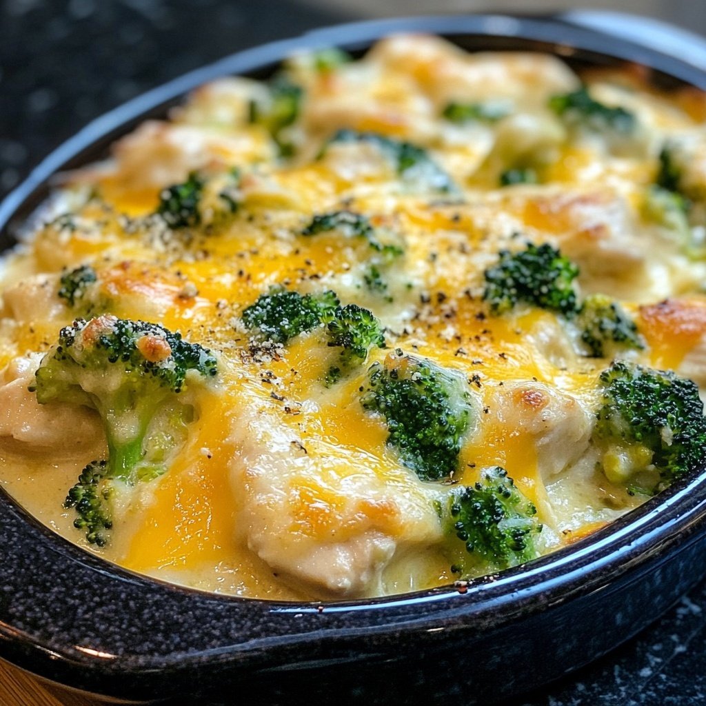 Healthy Creamy Chicken Casserole Recipe